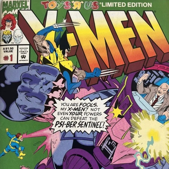 X-MEN Toys-R-Us Limited Edition #1 Comic Marvel Comics 1993 - Picture 1 of 2